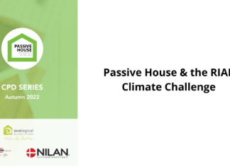 Passive House and the RIAI Climate Challenge Webinar as part of the PHAI Autumn CPD Series
